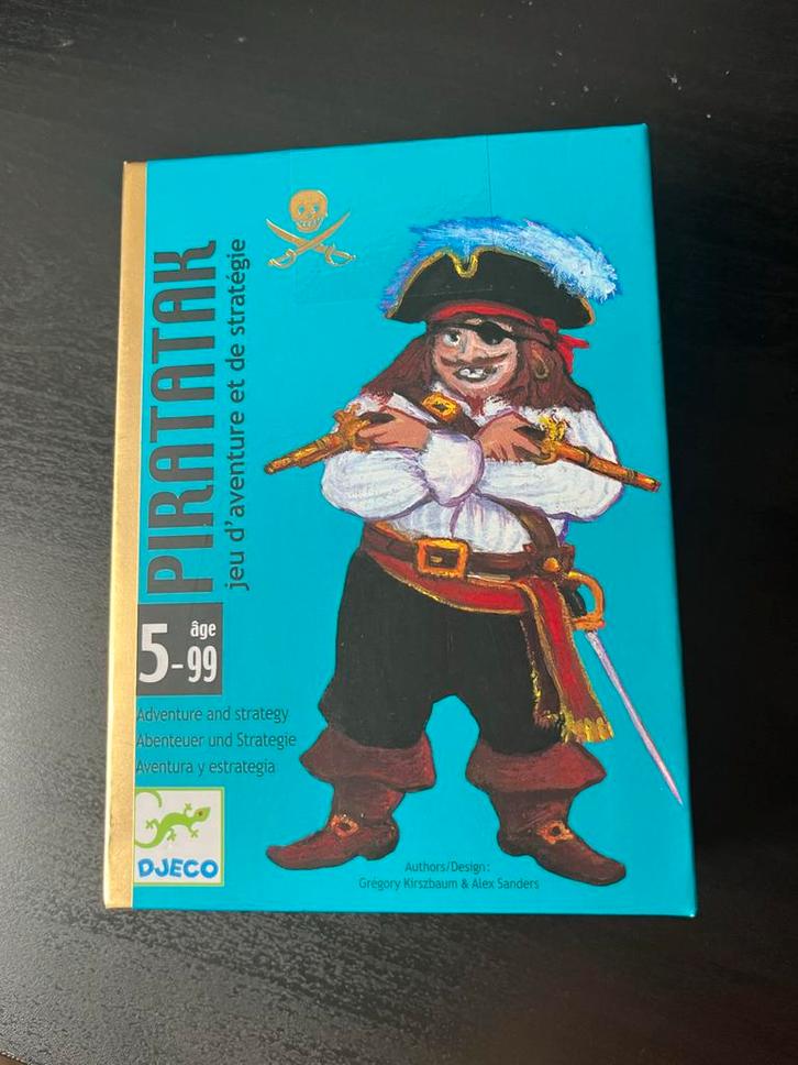 Pirattatak - Leuk kaartspel voor kinderen, Kinderen en Baby's, Speelgoed | Overig, Nieuw, Jongen of Meisje, Ophalen of Verzenden