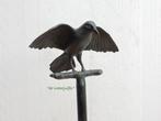 041*Bronzen vogel st.(Boven €75 geen verzendkosten), Ophalen of Verzenden, Nieuw, Overige materialen, Dierenbeeld