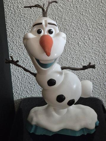 Grote Disney Olaf uit Frozen beker Sneeuwpop Snowman figuur beschikbaar voor biedingen