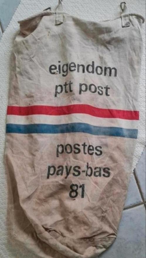 Originele oude  PTT postzak, Antiek en Kunst, Curiosa en Brocante, Ophalen of Verzenden