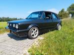 Volkswagen Golf 1.8 Cabriolet karmann 1989 Zwart, Auto's, Cabriolet, Zwart, 1200 kg, 1781 cc