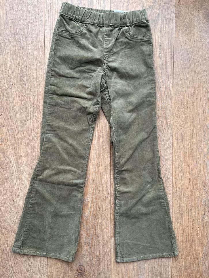 Rib flared broek H&M mt 134 NIEUW!!, Kinderen en Baby's, Kinderkleding | Maat 134, Nieuw, Meisje, Broek, Ophalen of Verzenden