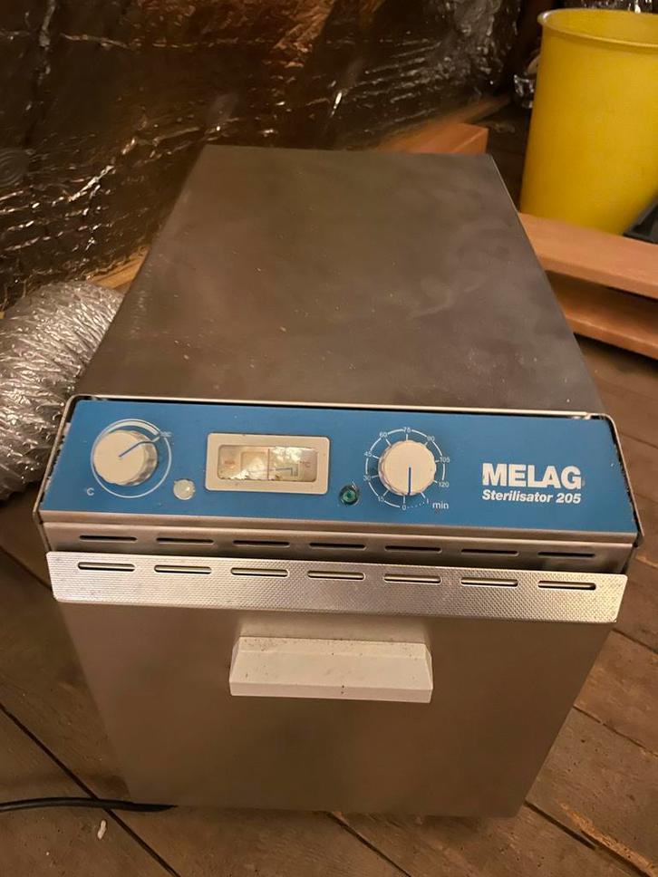 Melag Sterilisator 205 - Medische Sterilisatiemachine, Diversen, Verpleegmiddelen, Gebruikt, Ophalen of Verzenden