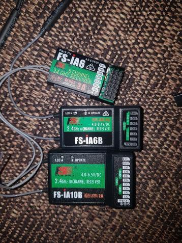 Flysky ontvangers FSIA6B FS-IA6B FSIA10B AFHDS2A FS-SR8 -12 beschikbaar voor biedingen