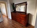 Dressoir met spiegel - nette staat, Huis en Inrichting, Kasten | Dressoirs, Ophalen, Zo goed als nieuw, 25 tot 50 cm, 150 tot 200 cm