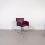 6x1 Leolux Spring Butterfly Eetkamerstoel Leer - Assorti, Huis en Inrichting, Stoelen, Ophalen of Verzenden, Gebruikt, Overige kleuren