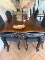 Prachtige Eethoek, Ophalen of Verzenden, Gebruikt, Klassiek, 4 tot 6 stoelen