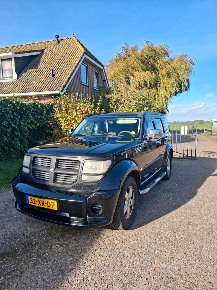 Dodge Nitro 3.7 V6 4X4 Aut4 2007 Zwart, Auto's, Dodge, Particulier, Nitro, 4x4, Airbags, Airconditioning, Alarm, Radio, Benzine