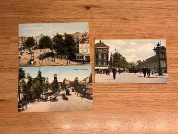 3 Antieke Ansichtkaarten Rotterdam - 1909 beschikbaar voor biedingen