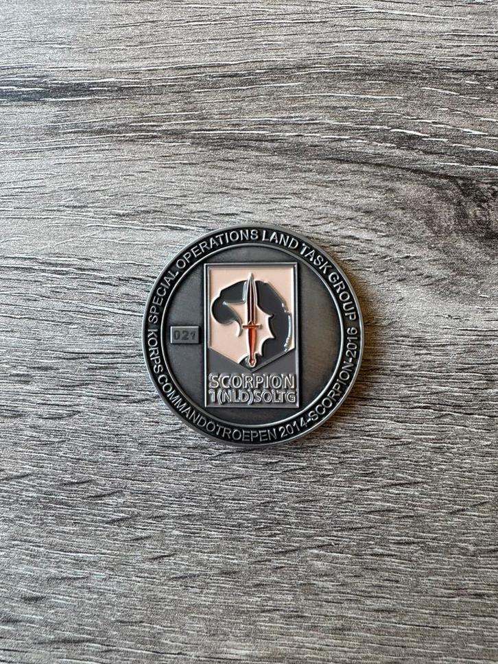 KCT SOLTG Minusma Coin, Verzamelen, Militaria | Algemeen, Landmacht, Overige typen, Overige gebieden, Ophalen of Verzenden