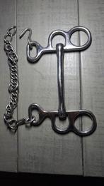 B-stang met kinketting 10,5cm, Dieren en Toebehoren, Ophalen of Verzenden, Zo goed als nieuw, Dressuur