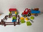 Duplo 10524 Landbouwtractor/ ger.v.John, Ophalen of Verzenden, Gebruikt, Complete set, Duplo