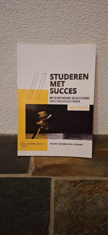 Studeren met succes voor studenten 9789077866733 beschikbaar voor biedingen
