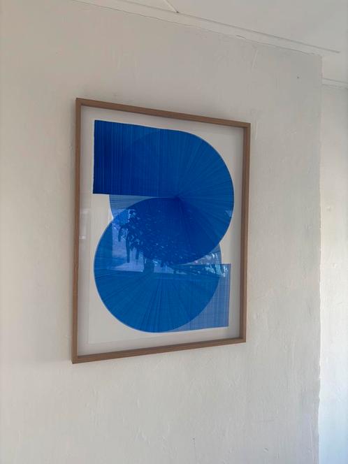Thomas Trum / One Blue Line, Antiek en Kunst, Kunst | Tekeningen en Foto's, Ophalen of Verzenden