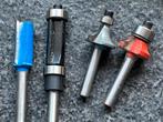 Setje freesjes in prima staat, Doe-het-zelf en Verbouw, Ophalen, Gebruikt, Elektrisch, Kantenfrees