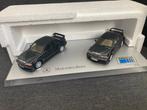 Mercedes Museum 190e evo1 en evo2 minichamps 1:43 box limite, Ophalen of Verzenden, Zo goed als nieuw, Auto, MiniChamps
