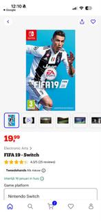 FIFA 19 voor Nintendo Switch, Spelcomputers en Games, Games | Nintendo Switch, Ophalen, 1 speler, Eén computer, Zo goed als nieuw