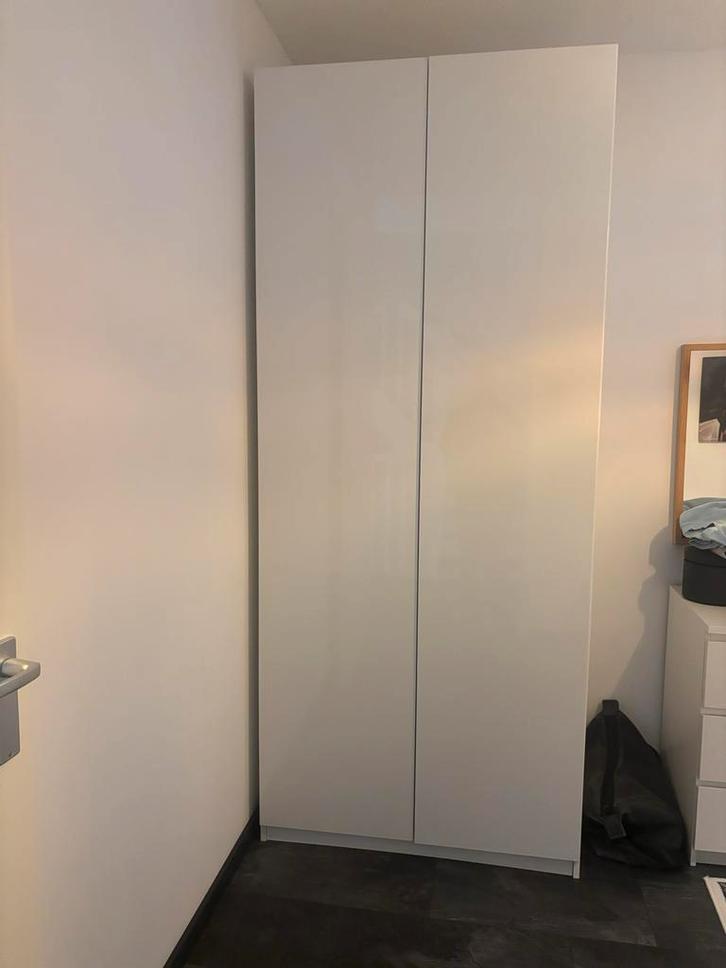 Compacte 1-persoons PAX kast, Huis en Inrichting, Kasten | Kledingkasten, Zo goed als nieuw, 200 cm of meer, 50 tot 100 cm, 50 tot 75 cm