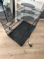 Dog cage, dog box, foldable, Dieren en Toebehoren, Hondenhokken, Ophalen, Zo goed als nieuw