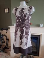 Maliparmi bruin beige prachtige jurk IT 46 NL 42 gratis verz, Kleding | Dames, Jurken, Maat 38/40 (M), Bruin, Verzenden, Zo goed als nieuw