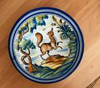 Spaanse handgemaakt handbeschilderd schaal PUENTE gaaf, Antiek en Kunst, Ophalen of Verzenden