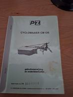 Gebruiksaanwijzing en onderdelenlijs PZ 135, Ophalen of Verzenden, Zo goed als nieuw