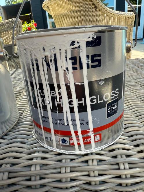 Sikkens XD High Gloss, Doe-het-zelf en Verbouw, Verf, Beits en Lak, Gebruikt, Verf, Minder dan 5 liter, Ophalen