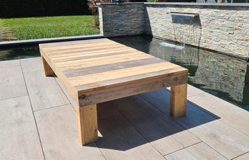 Lounge tafel van pallethout beschikbaar voor biedingen