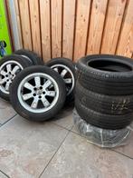 5x100 VW Polo 15 inch Bleumotion velgen incl Zomerbanden 6.5, Auto-onderdelen, Banden en Velgen, Ophalen, Gebruikt, 15 inch, Banden en Velgen