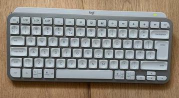 Logitech MX Keys Mini, Qwerty US, Grijs beschikbaar voor biedingen