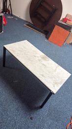 Salontafel marmer, Ophalen, 100 tot 150 cm, 50 tot 100 cm, Zo goed als nieuw