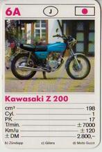 6a motorkaartje kawasaki z 200, Ophalen of Verzenden, Zo goed als nieuw, Motoren
