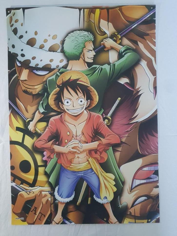 Super mooie One Piece posters, Verzamelen, Posters, Zo goed als nieuw, Film en Tv, A1 t/m A3, Rechthoekig Staand, Ophalen of Verzenden