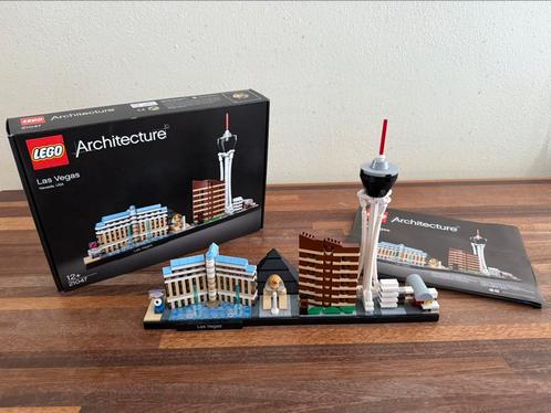 Lego Architecture - 21047 - Las Vegas Skyline, Kinderen en Baby's, Speelgoed | Duplo en Lego, Zo goed als nieuw, Lego, Complete set