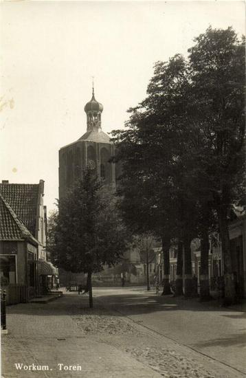 Workum. Toren - 194? gelopen beschikbaar voor biedingen