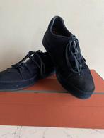 LORO PIANA donkerblauwe suede schoenen 39, Kleding | Dames, Overige typen, Loro piana, Gedragen, Verzenden