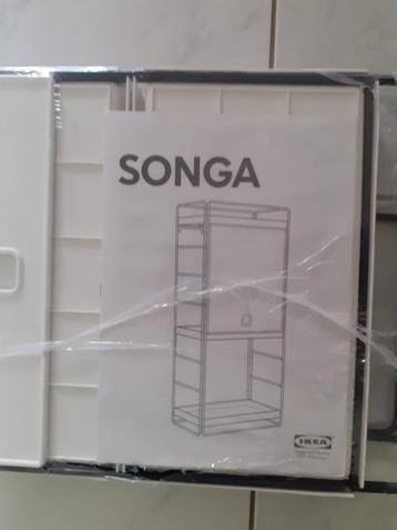 SONGA REK- OPBERG- BOEKMEUBEL  vintage nieuw ikea beschikbaar voor biedingen