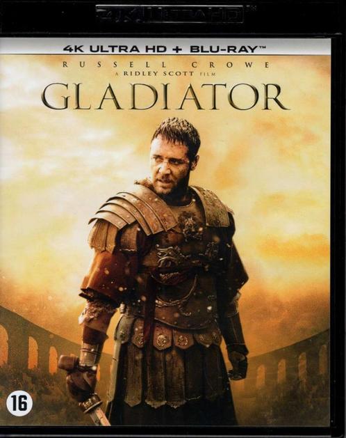 Gladiator 4K + blu-ray (2000) - IMDb 8.5 - NL uitgave, Cd's en Dvd's, Blu-ray, Zo goed als nieuw, Verzenden