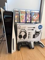 PlayStation 5 Disc met 5 games, 2 controllers & Starter Kit, Ophalen, Zo goed als nieuw, Playstation 5