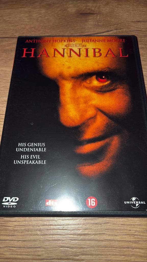 Hannibal met Anthony Hopkins en Gary Oldman., Cd's en Dvd's, Dvd's | Horror, Zo goed als nieuw, Vampiers of Zombies, Vanaf 16 jaar