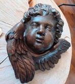 Hoofd van een engel (groot en zwaar, zie koffiefilter), Antiek en Kunst, Antiek | Religie, Ophalen of Verzenden