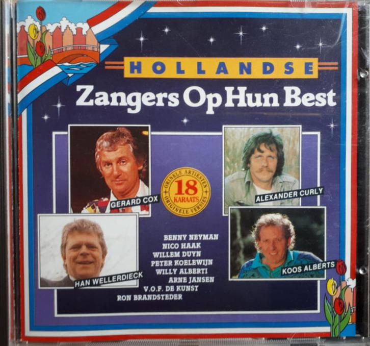 Hollandse Zangers Op Hun Best CD, Cd's en Dvd's, Cd's | Nederlandstalig, Zo goed als nieuw, Pop, Verzenden