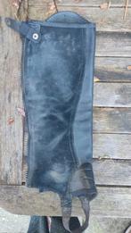 Leren paardrij chaps, Dieren en Toebehoren, Paardrijkleding, Ophalen of Verzenden, Gebruikt, Overige soorten, Schoeisel