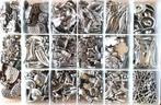 SALE Grote partij +/- 500 zilver kleur hangers bedels, Verzenden, Nieuw, Hanger