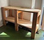 Werkbank, massief hout, Doe-het-zelf en Verbouw, Werkbanken, Ophalen, Nieuw, 170 cm of meer