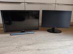 2x monitor Samsung en LG, Ophalen, Gebruikt, IPS, 101 t/m 150 Hz
