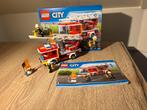 Lego City Brandweerwagen 60107, Ophalen of Verzenden, Zo goed als nieuw, Complete set, Lego
