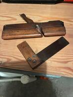 Bolschaafje en winkelhaakje, Antiek en Kunst, Antiek | Gereedschap en Instrumenten, Ophalen of Verzenden