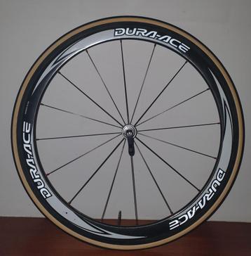 Shimano Dura-Ace 50 mm hoog voorwiel (tube) beschikbaar voor biedingen
