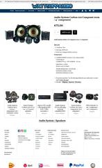 Audio System Carbon 100 Composet 10cm / 4'' component, Info@optimount.nl, Nieuw, Ophalen of Verzenden, Anholtseweg 48A 7091 HB DINXPERLO